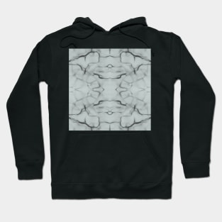 Marble White and Black Hoodie